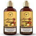 Moroccan Argan Oil Shampoo & Conditioner Set - Sulfate & Paraben Free