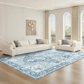 Rugflix 5x7 Area Rug for Living Room - Machine Washable, Non Slip