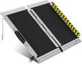 Portable Wheelchair Ramp 2FT - Anti-Slip Aluminum Folding Ramp