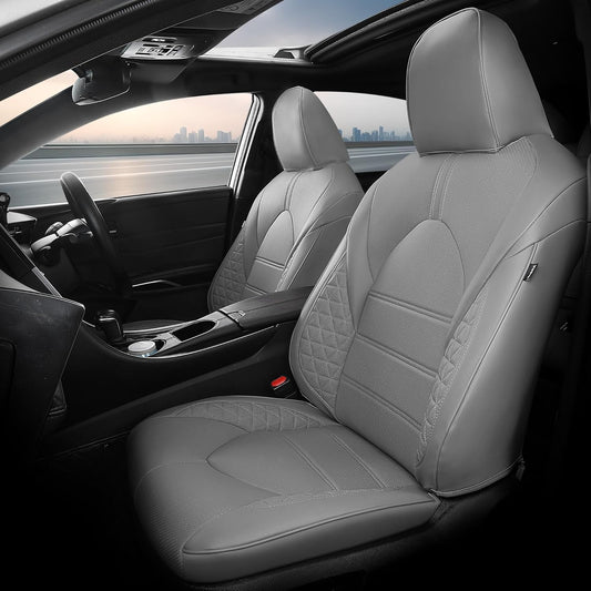 Custom Fit Seat Covers for Toyota Camry 2018-2024 - Grey