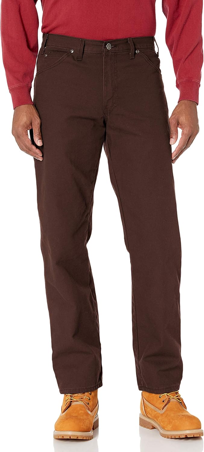 Dickies Men's Relaxed Fit Straight-Leg Duck Carpenter Jean Review
