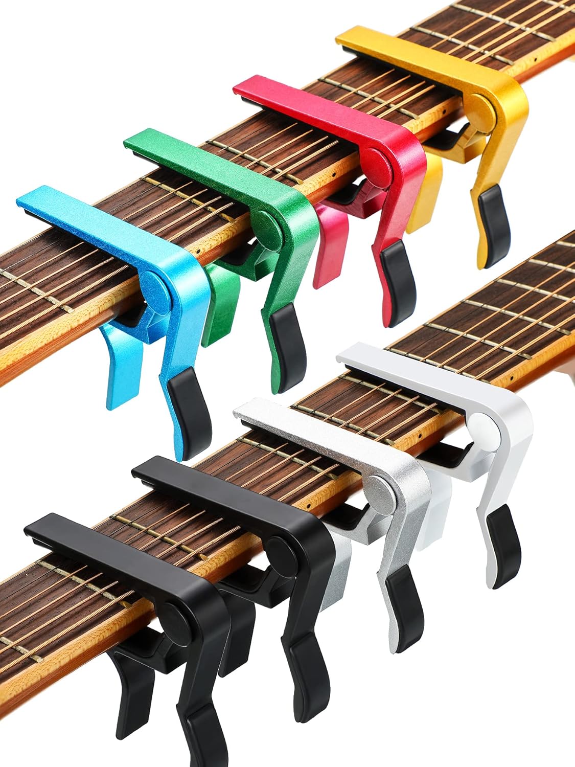 Yeshone Aluminum Guitar Capo Set Lightweight & Versatile!