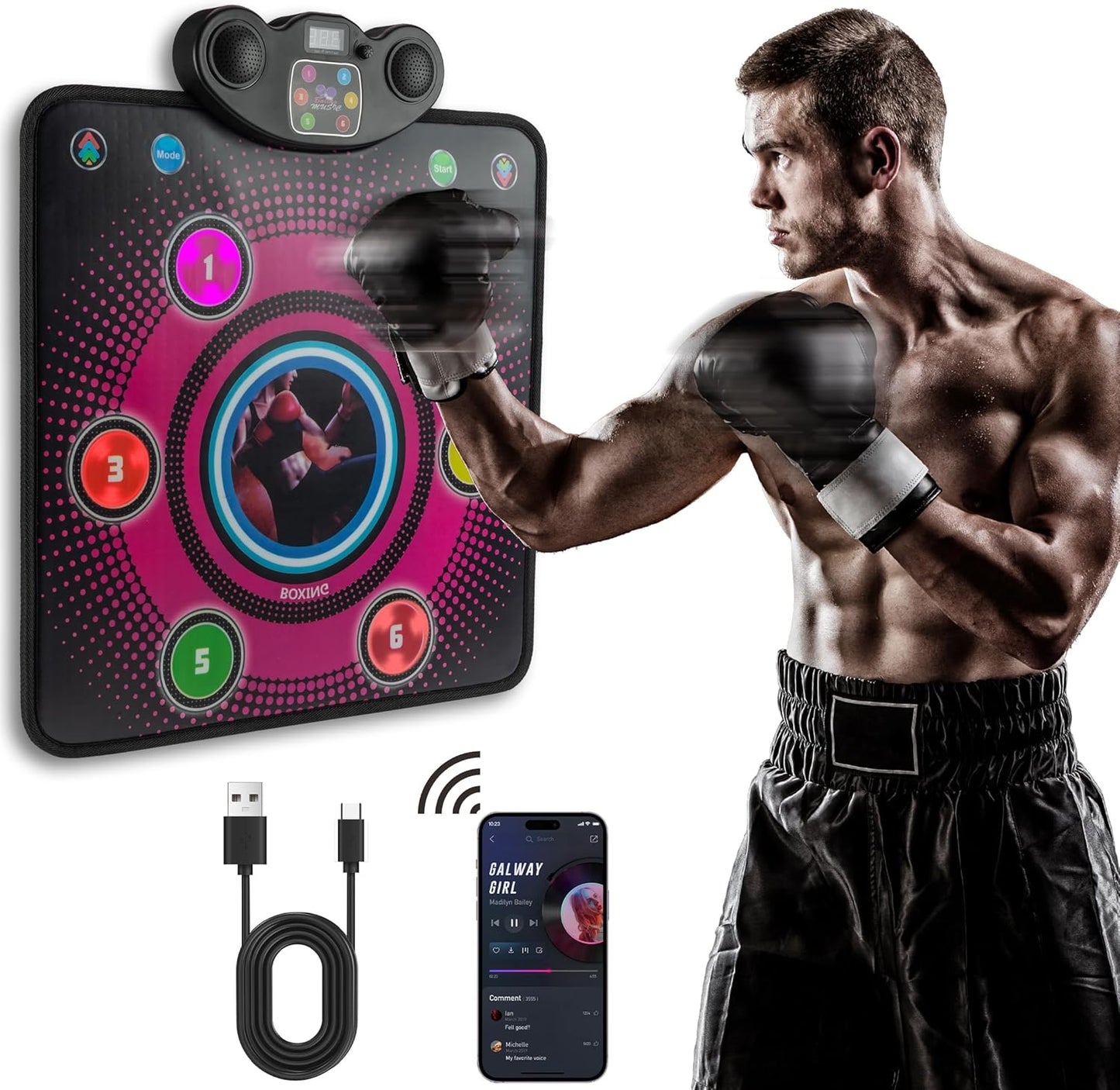 Wall Mounted Smart Boxing Machine - FORTAKASY