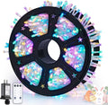 Easter String Lights 168ft 600 LED Multicolor - Long Waterproof Decor