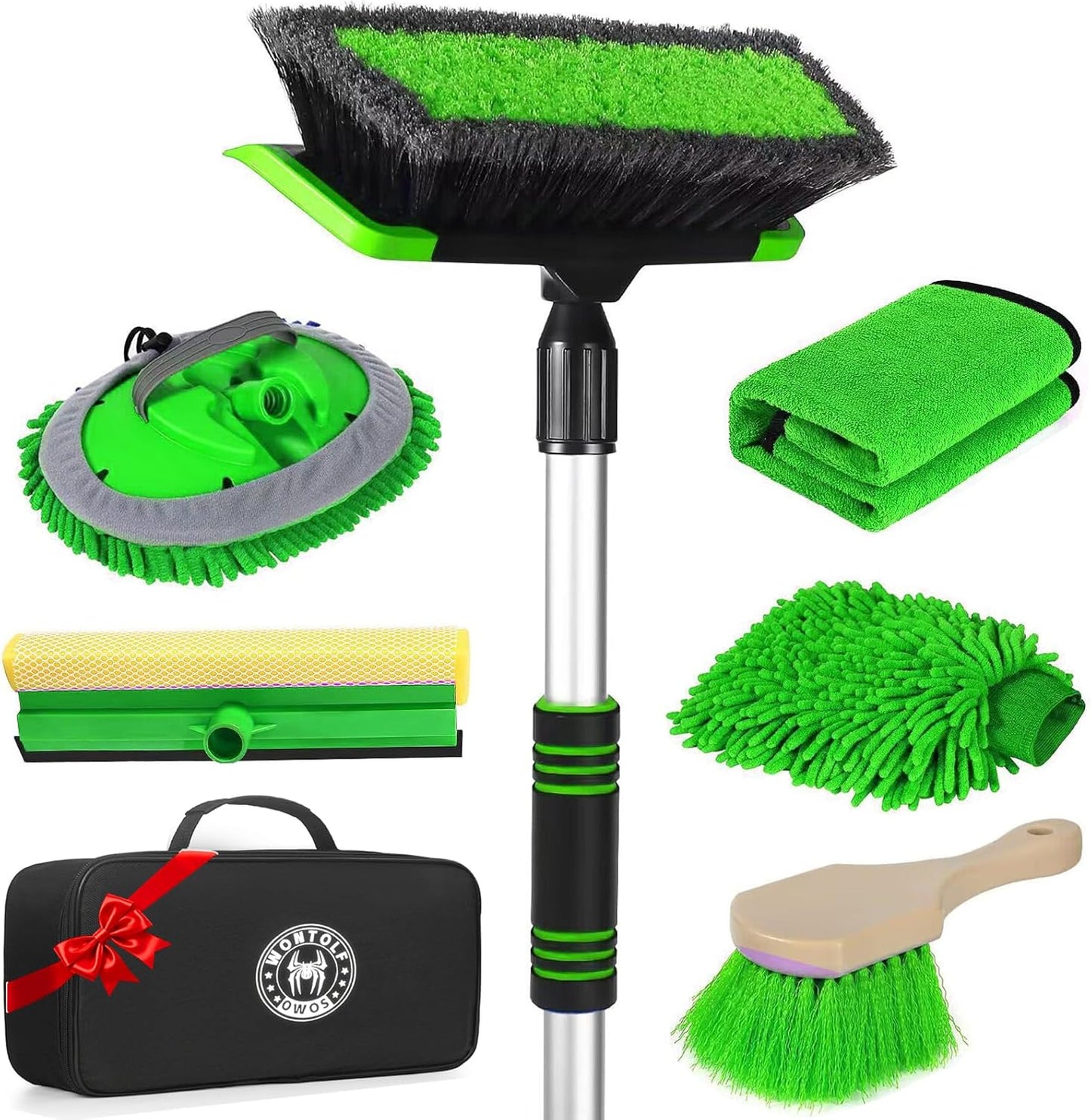 62 Inch Car Wash Brush Kit for Scratch-Free Cleaning