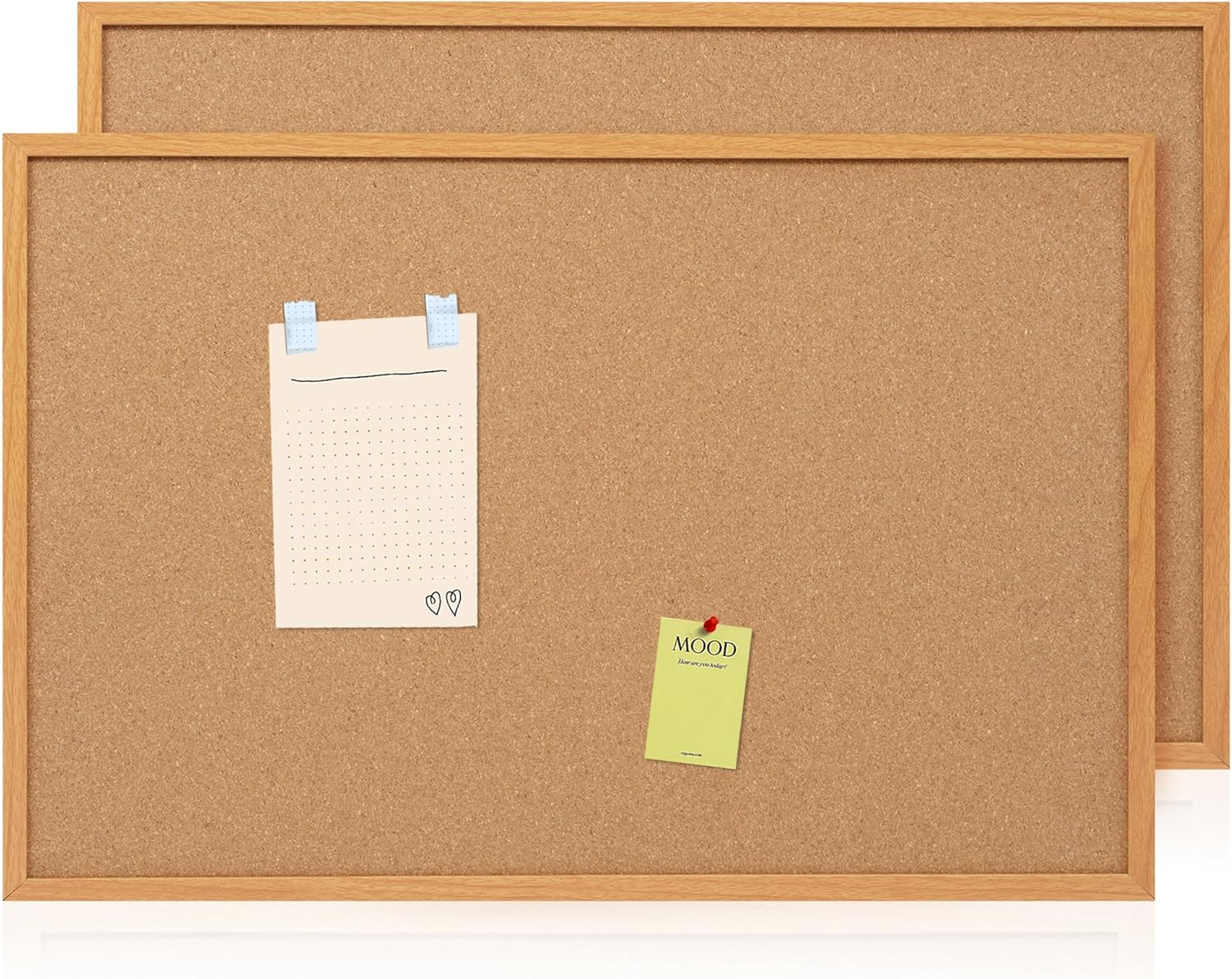Board2by Cork Board Bulletin Board 24 x 36 for Home Office