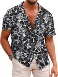 COOFANDY Summer Hawaiian Shirt for Relaxed Outdoor Wear