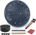 Steel Tongue Drum 12 in 15 Notes Hand Pan Drum - Calm, Easy to Learn