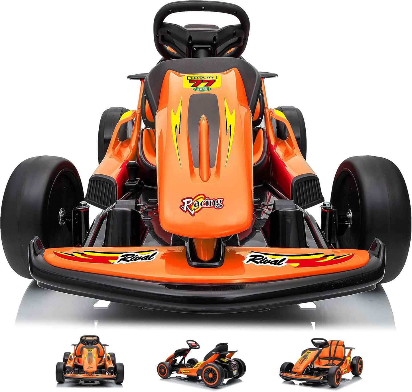 24V Electric Go Kart for Kids - Crazy Drift Cart Experience