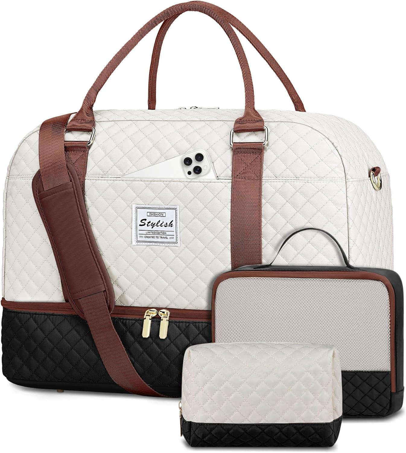 Travel Weekender Bags for Women - Large Carry On Duffel Bags