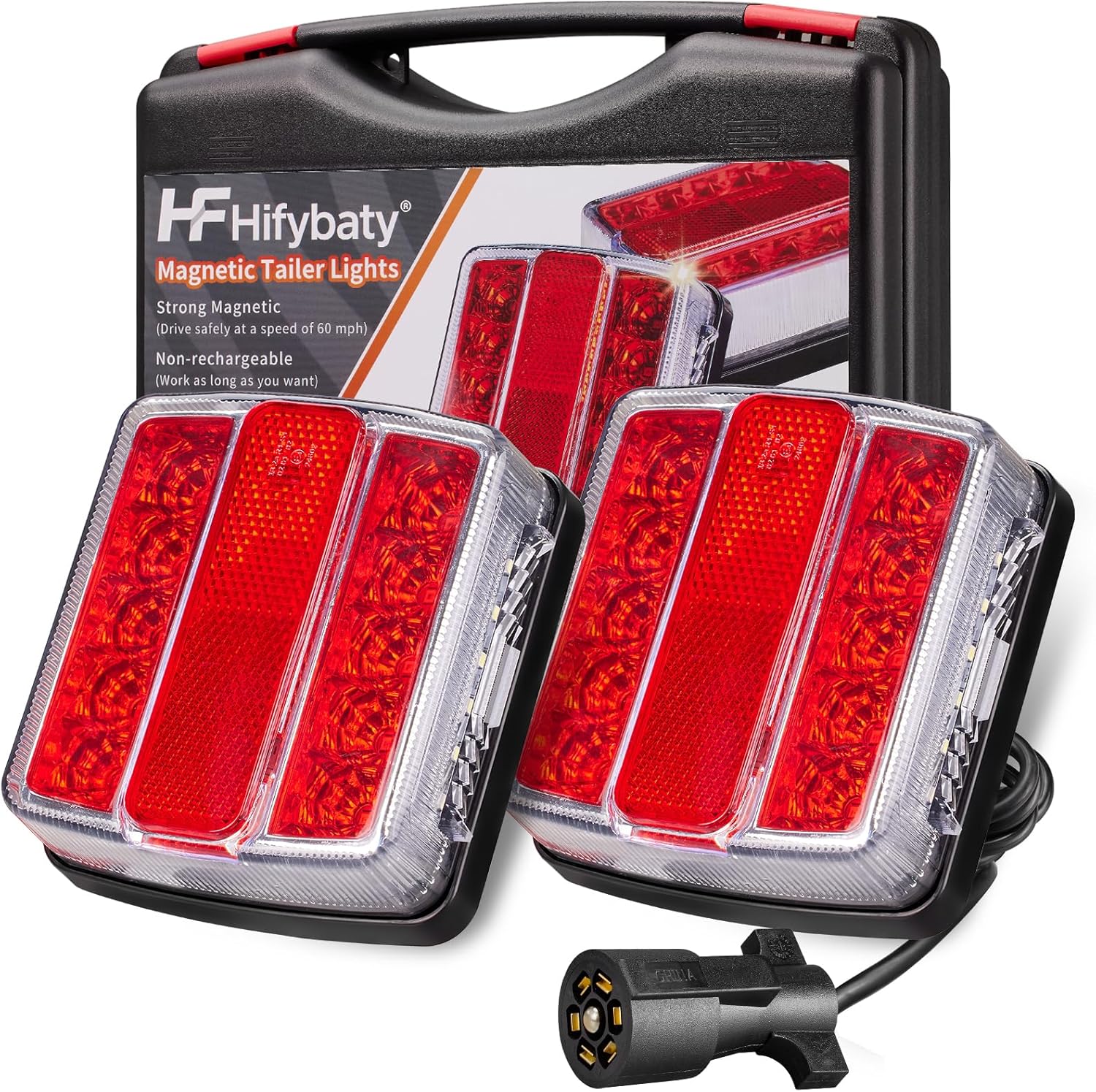 Magnetic LED Trailer Towing Light Kit for Safe Driving