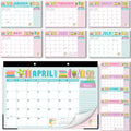 Large Desk Calendar 2025-2026 - 18-Month Desk Pad for Planning