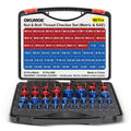 50Pcs Thread Checker Bolt Size Finder - Fast Thread Identification