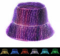 LED Rave Bucket Hat for Parties and Festivals - 7 Colors Glow