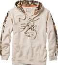 Legendary Whitetails Mens Camo Hoodie Midweight V-Neck Pullover Men's