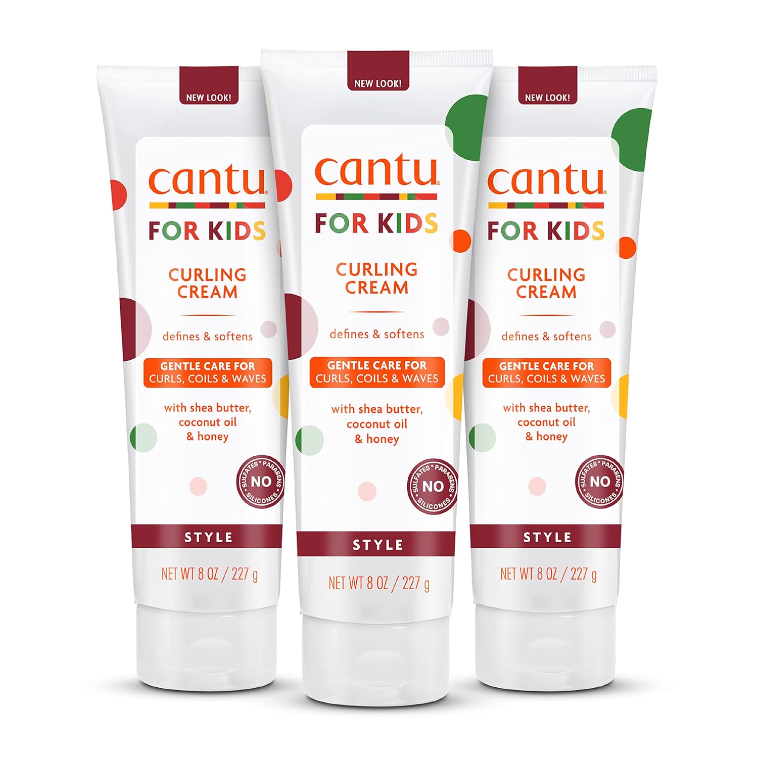 Cantu Kids Curling Cream Trio: Shea Butter Hydration