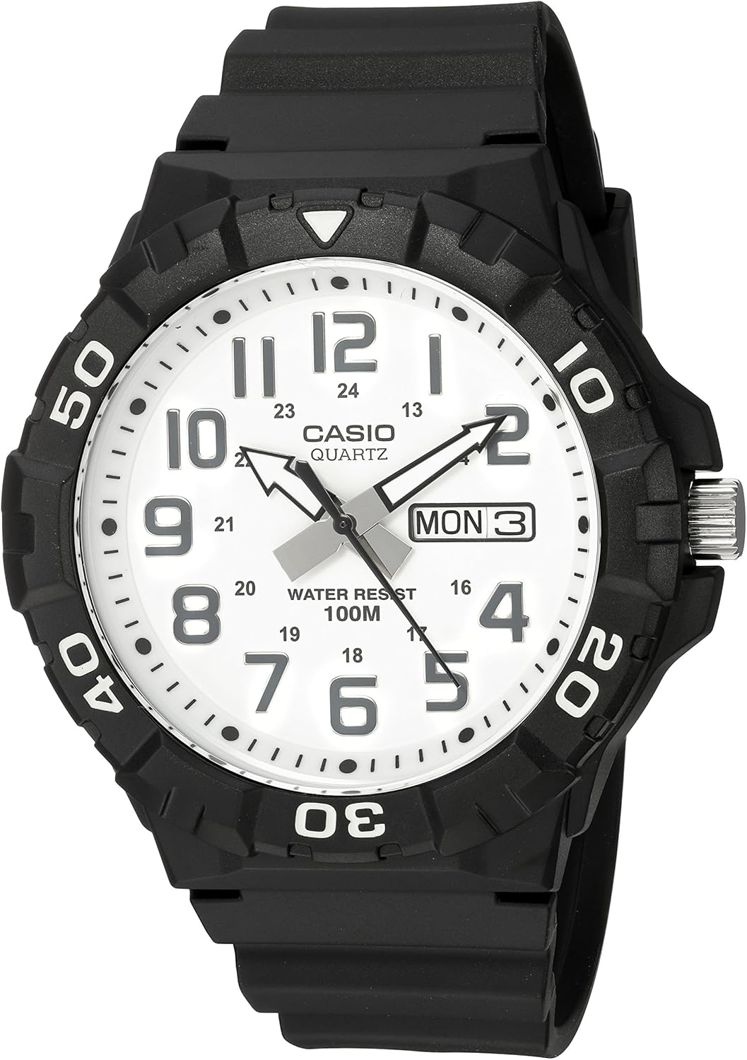 Casio MRW200H Series Men's Analog Watch with Sporty Design
