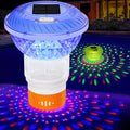 2025 Upgrade Solar Chlorine Floater with Colorful Light - Adjustable