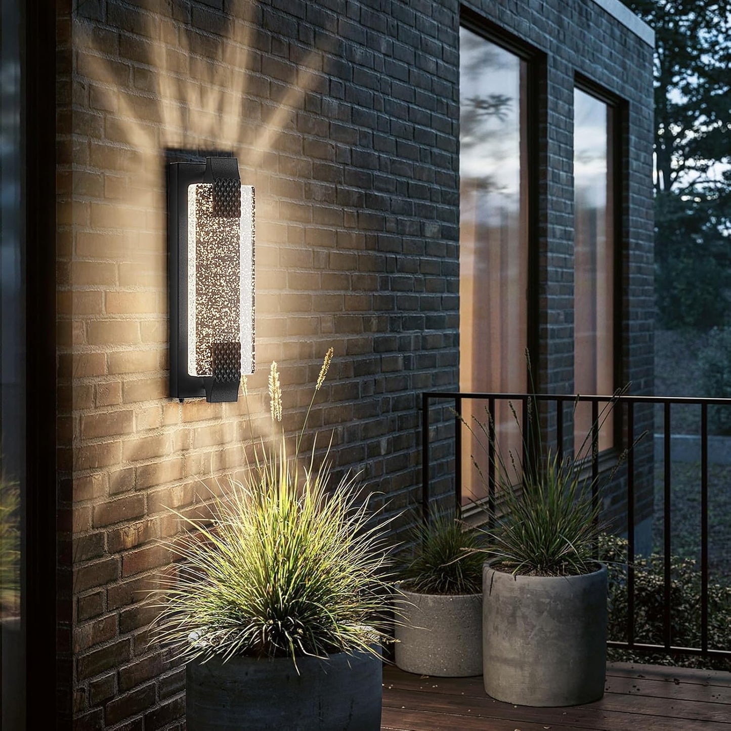 Dusk to Dawn Outdoor Light by camuucci - Modern Waterproof Sconce