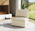 Vesgantti 40ft Single Seat Sofa Cloud Couch - Deep, Modular Comfort