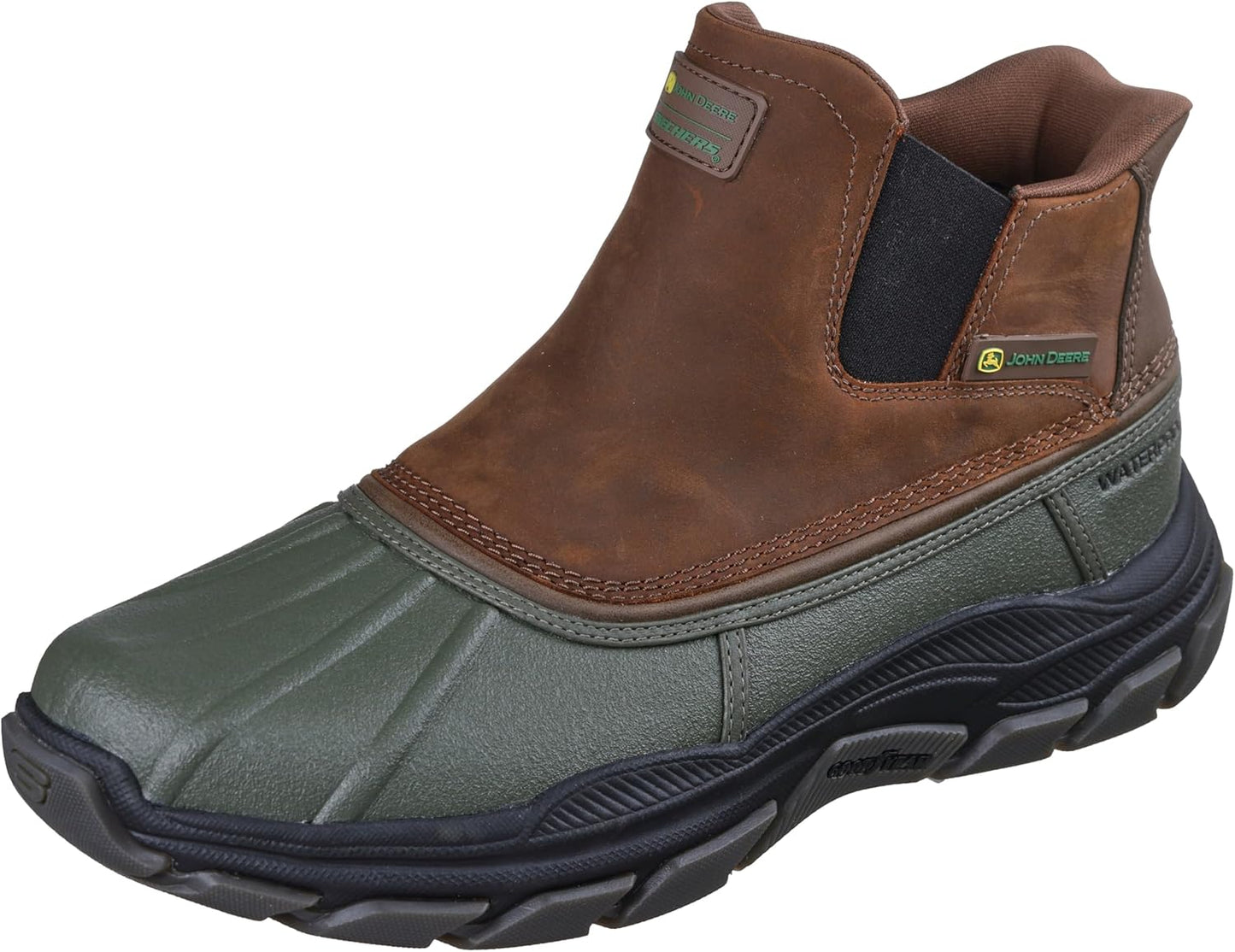Skechers John Deere Waterproof Chelsea Duckboot for Men