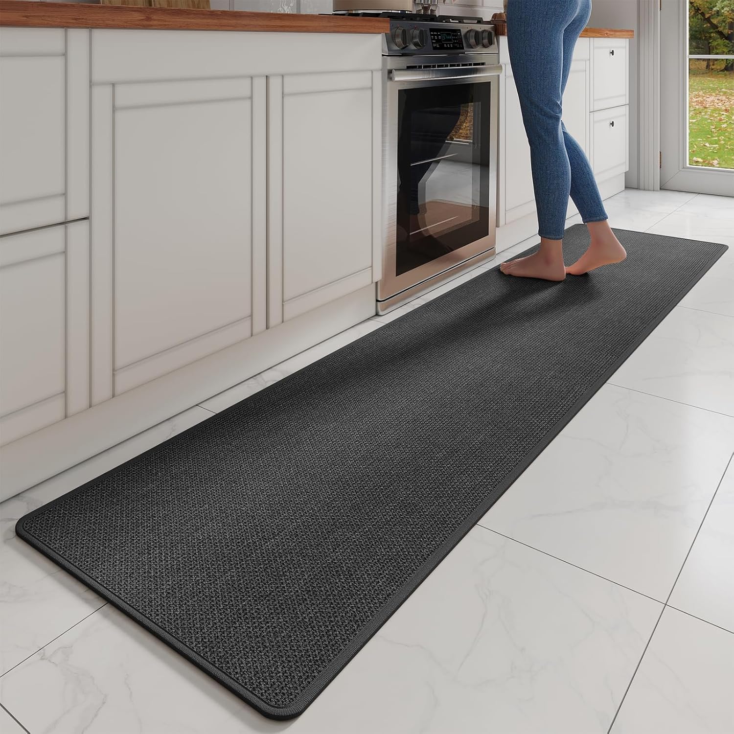 Super Absorbent Kitchen Mats for Floor, Non Slip & Washable