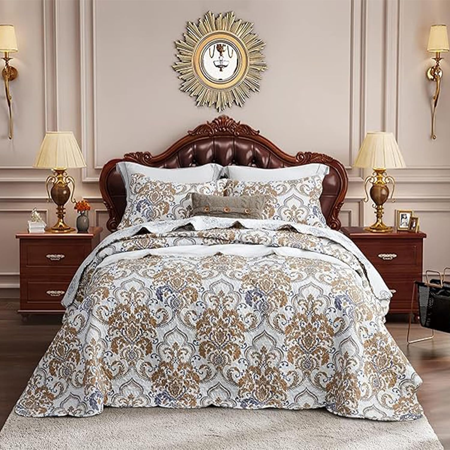 CHIXIN California King Bedspread - Oversized Luxury Collection