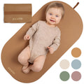 Beautiful Baby Diaper Changing Mat Made of Vegan Leather - Portable
