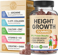 Height Growth Increase Vitamin Gummies - Calcium & K2 D3 Support