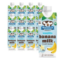 Vanilla Banana Bananamilk 12-Pack - Shelf Stable, Lunchbox Friendly