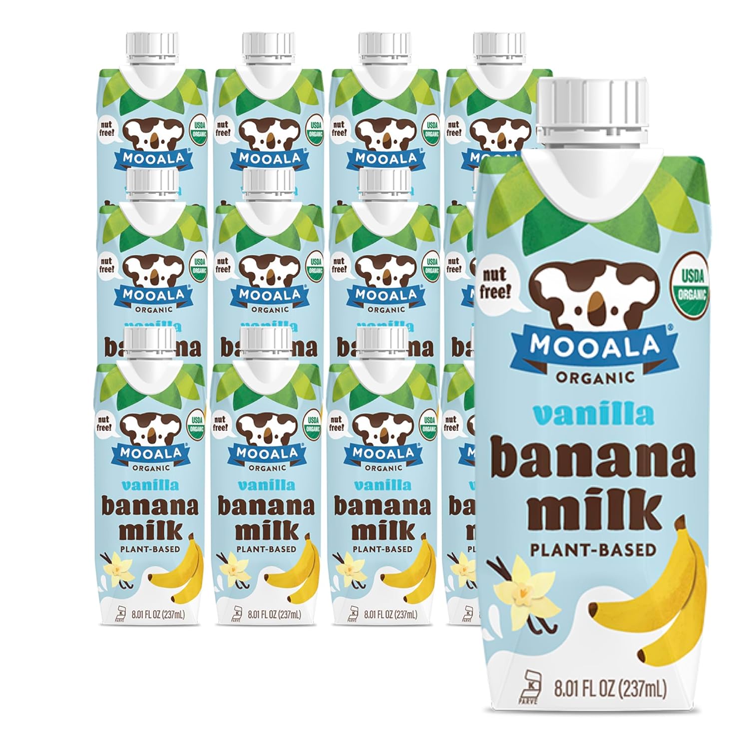 Organic Vanilla Bananamilk - Nut-Free Plant-Based Beverage