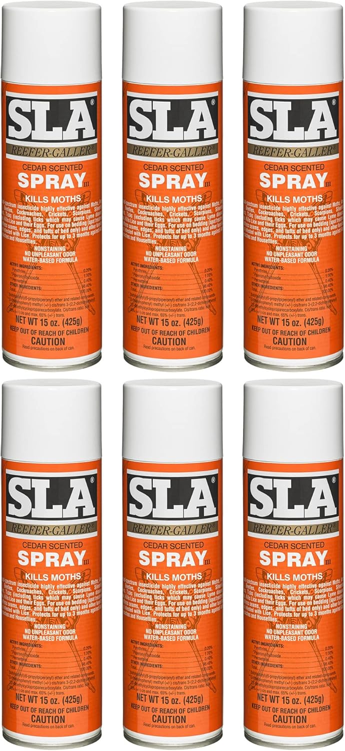 Reefer Galler Cedar Scented Moth Repellent Spray for Pests