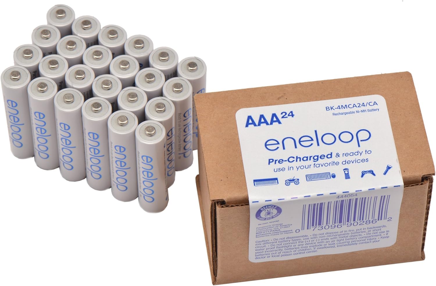 Eneloop AAA Rechargeable Batteries - 2100 Cycle Ni-MH Power