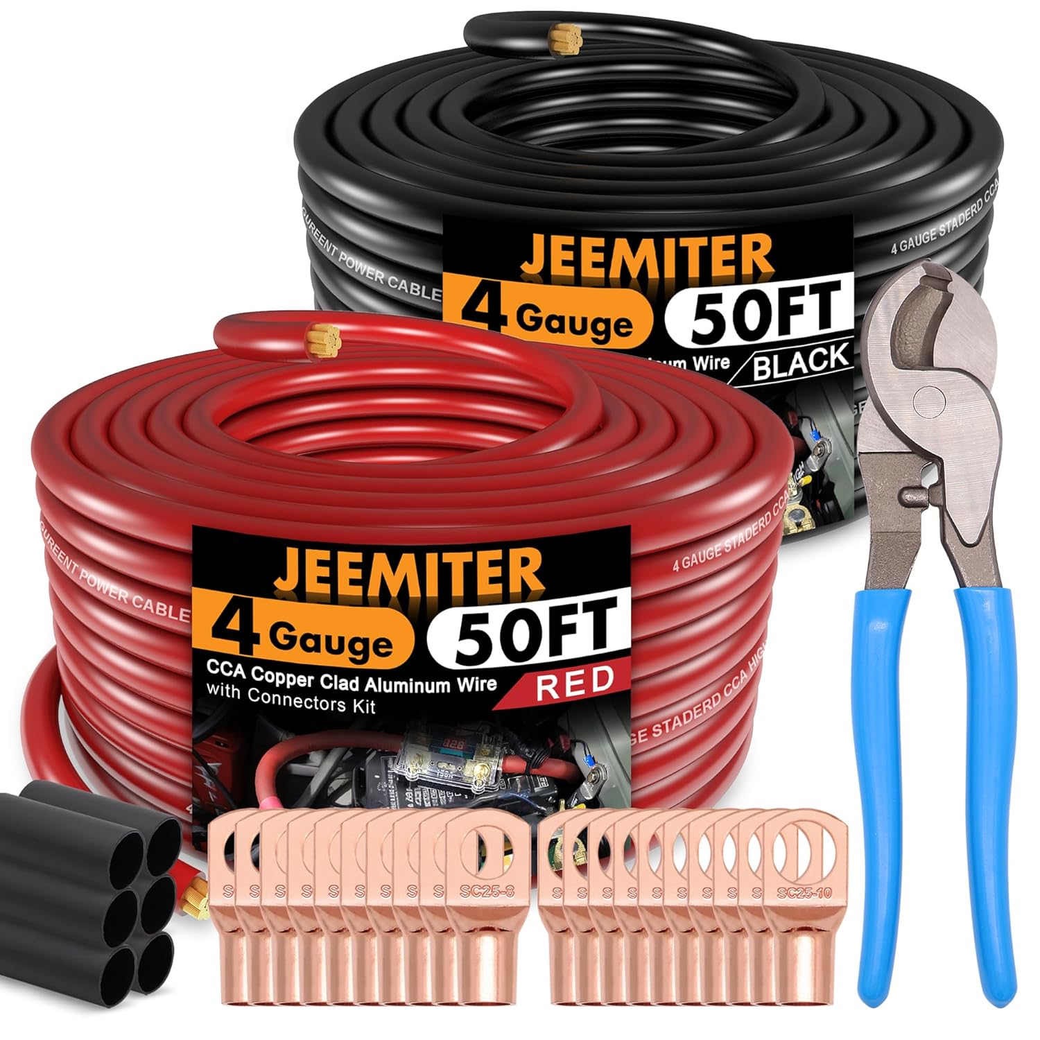 4 AWG Gauge Wire CCA for Automotive Power and Ground Needs