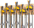 Ski & Snowboard Wall Rack for Garage - Damage-Free Vertical Storage