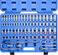 Neiko 3/8-In Drive 76-Piece Ratchet and Socket Set - Durable Kit