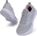 Women's Wide Toe Box Walking Shoes - Breathable Mesh Athletic Sneakers