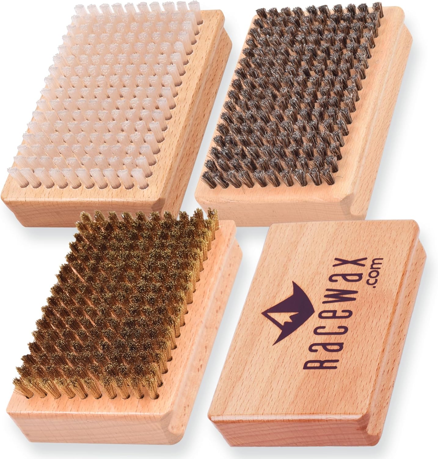 RaceWax Pro Ski Brush Kit - Effortlessly Enhance Glide