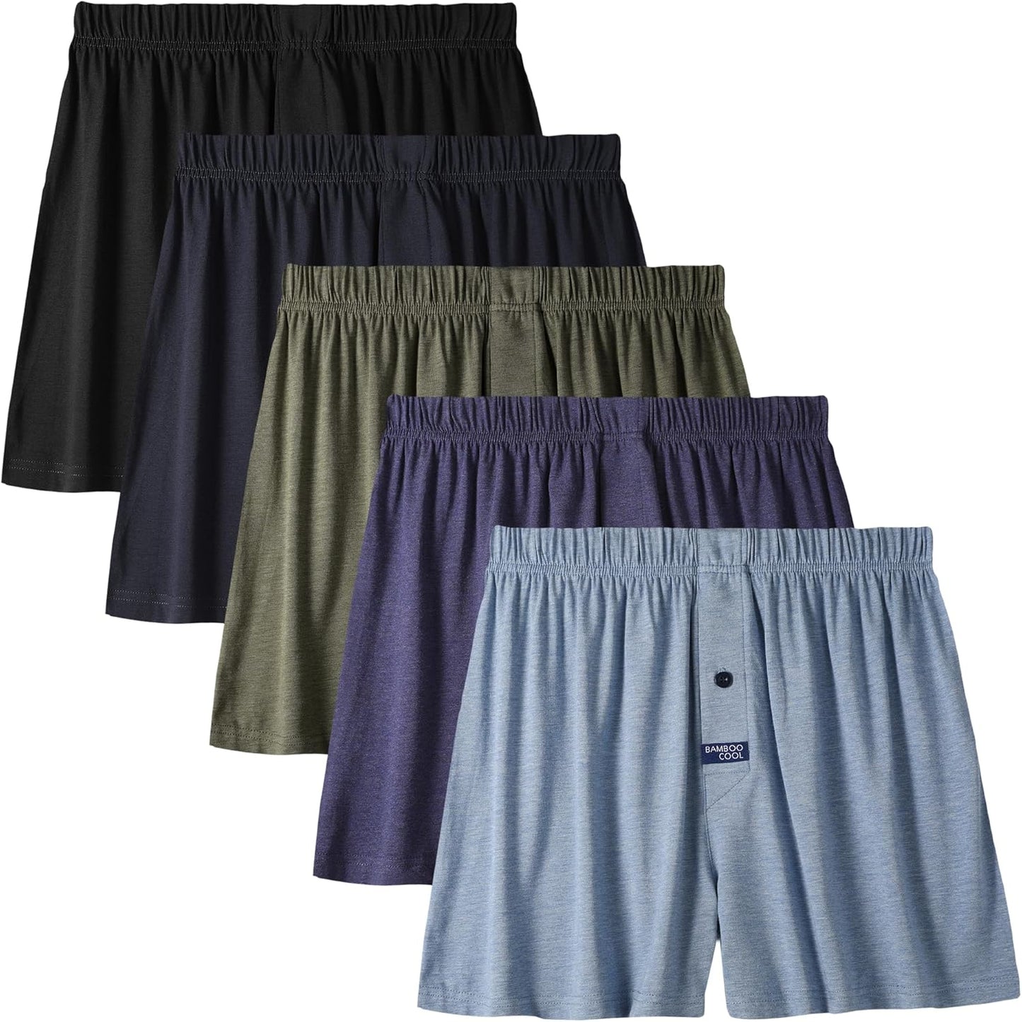 Bamboo Cool Men's Boxer Shorts: Soft, Breathable, and Stylish
