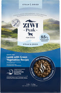 ZIWI Peak Steam & Dried Dog Food - Grass-fed Lamb w/Vegetables