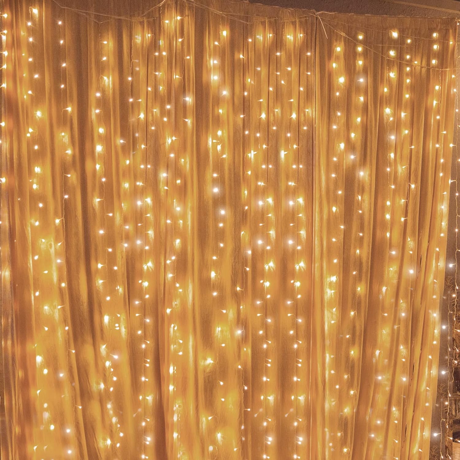 Twinkle Star 300 LED Window Fairy Curtain String Lights Review