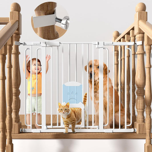 Pet-Friendly Auto Close Baby Gate - ECHOSOLAR