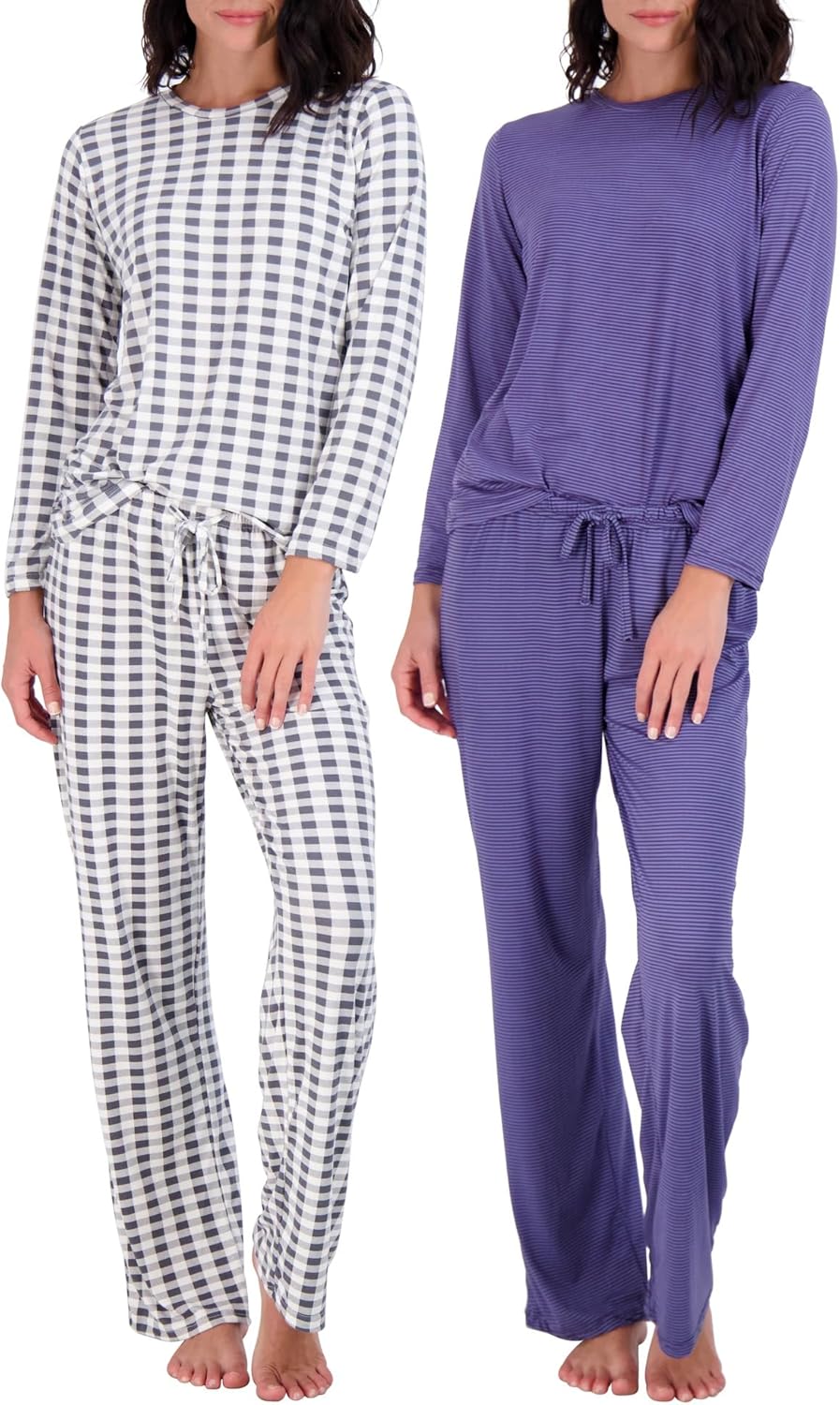 Real Essentials Women's Pajama Set: Soft and Breathable Comfort