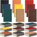 Spiral Notebook A5 Lined 4-Pack - Colorful A5 Journals for Notes