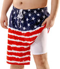 BRISIRA Big and Tall Swim Trunks for Men with Compression Liner