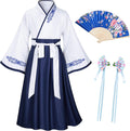 Asian Traditional Dress Kimono Robe for Kids Girls Costume - Soft