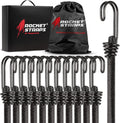 Bungee Cord Assortment Heavy Duty Set of 12 - Secure, Durable Straps
