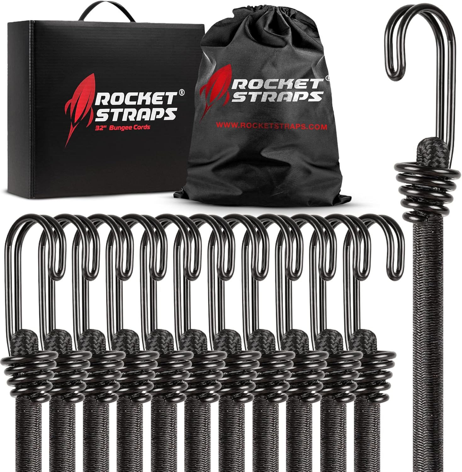 Ultimate Outdoor Bungee Cord Assortment for Camping and DIY