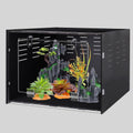 25 Gallon Reptile Tank 24x16x16 PVC Terrarium - Horizontal Habitat