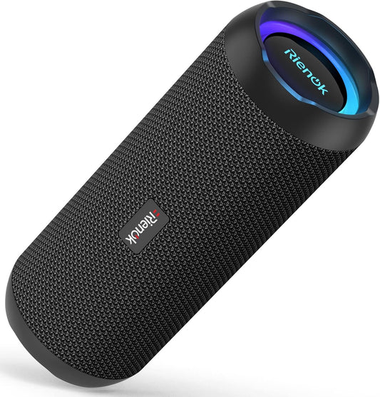 30W Dual Pairing Wireless Speaker: HD Sound, Waterproof, Bluetooth 5.3 - RIENOK